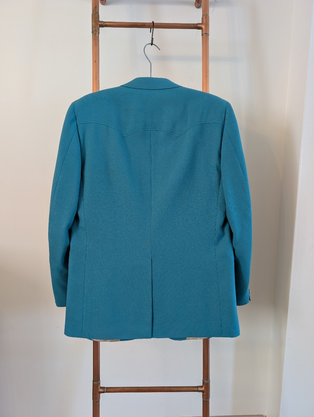 1988 XV Olympic Winter Games - Teal Men's Blazer with Olympic Embroidered Logo - Picture 12 of 16